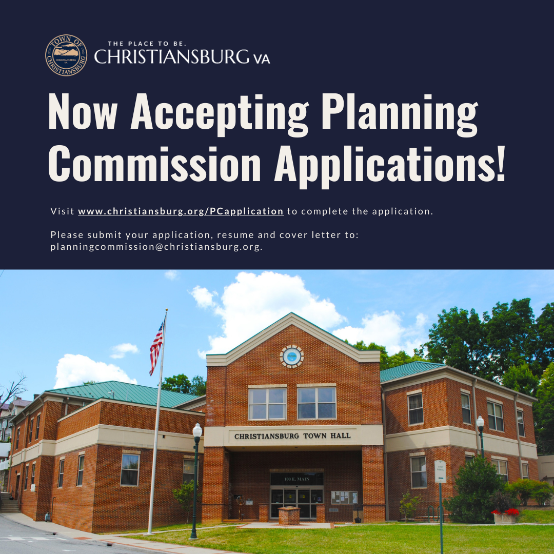 Now accepting Planning Commission applications
