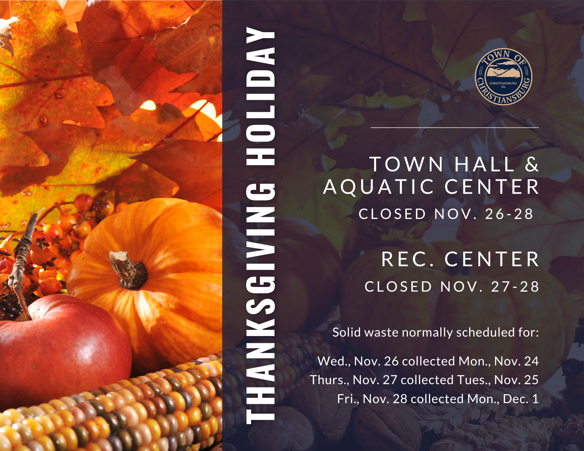 THANKSGIVING Holiday 2025