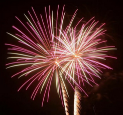 Fourth of July fireworks