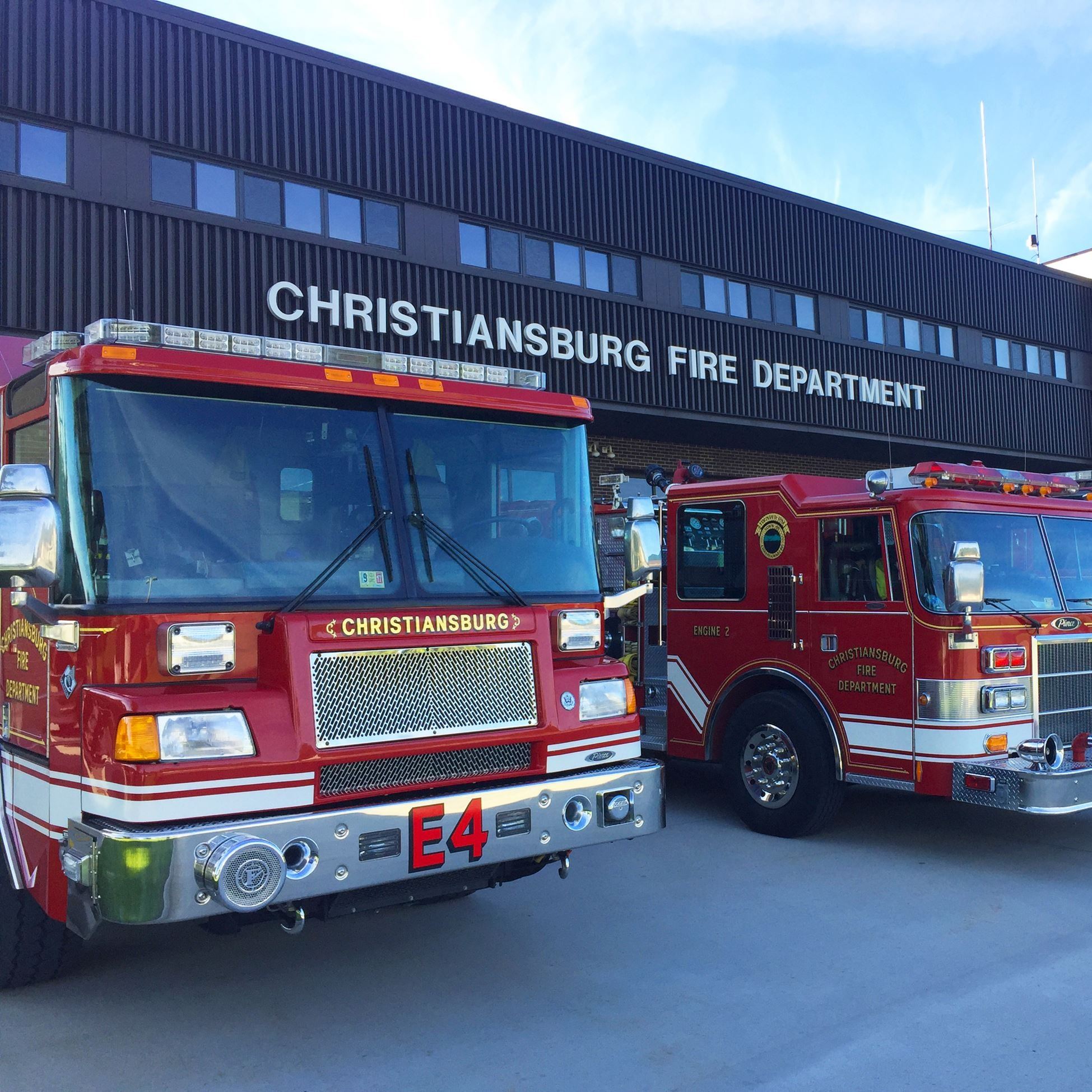 Christiansburg Volunteer Fire Department Firetrucks