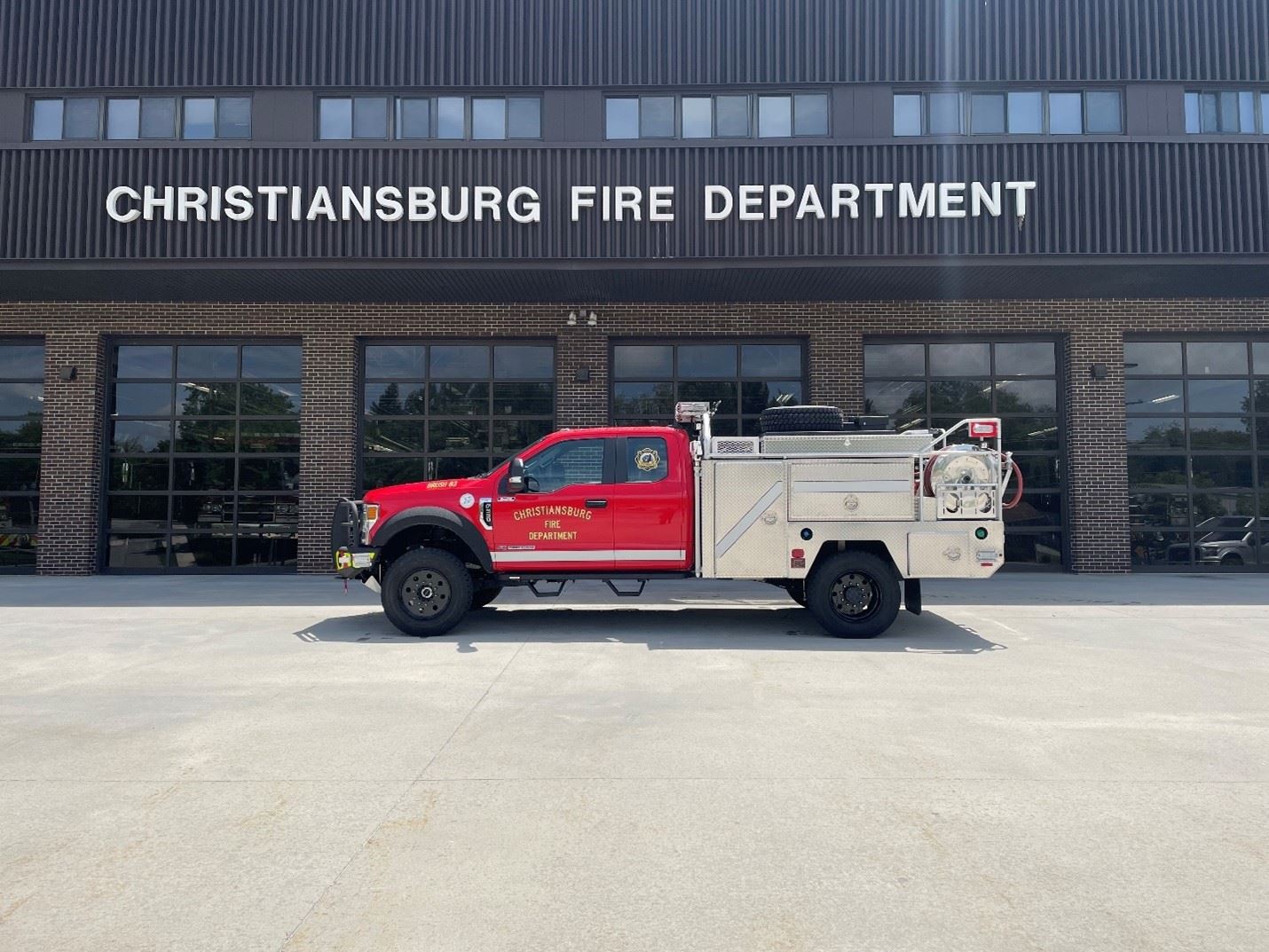 Photo of Christiansburg Fire Truck Brush 83
