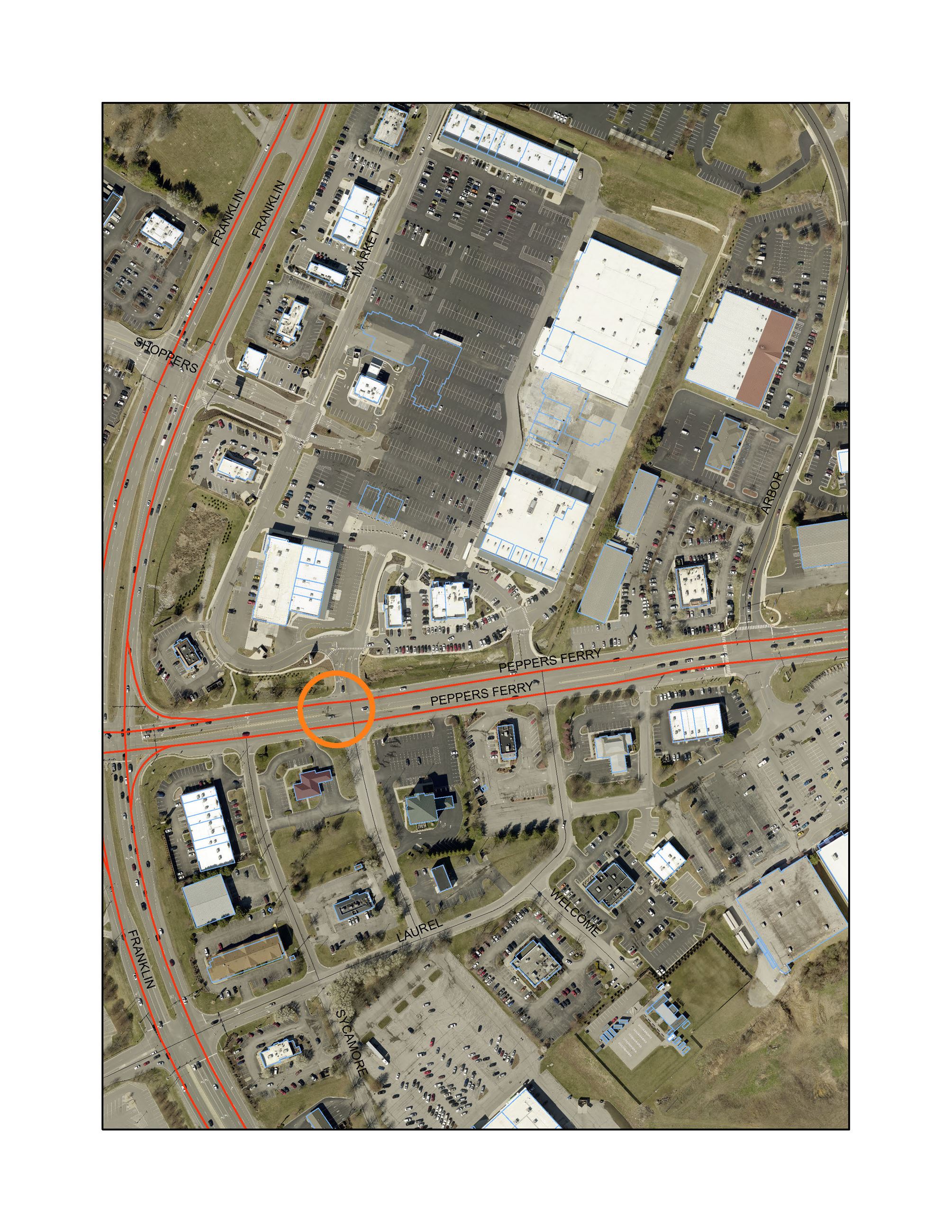 MAP Peppers Ferry Rd - Work Area